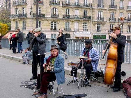 groupe de jazz a l ile st louis