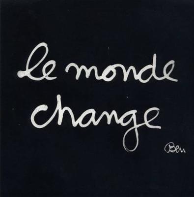 le monde change......